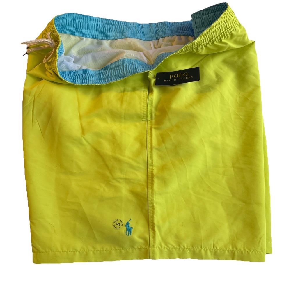 POLO RALPH‎ LAUREN Swim Short Volley Mesh Lined Men's 3XB Inseam 7'